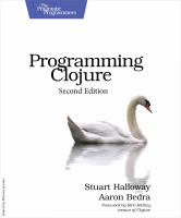 Cover of Programming Clojure