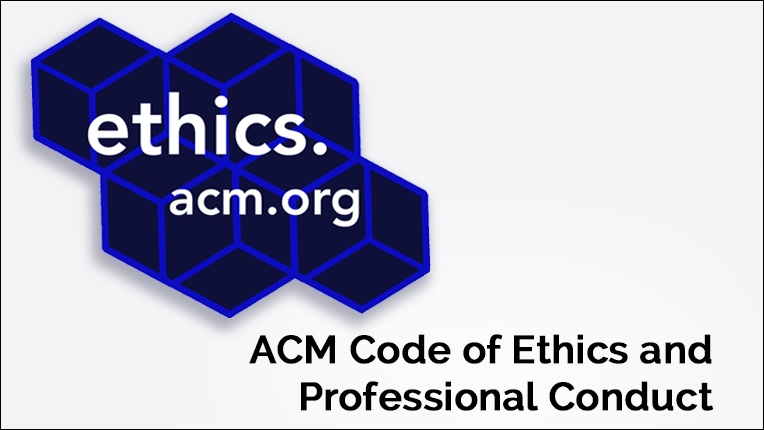 Logo for ACM code of ethics