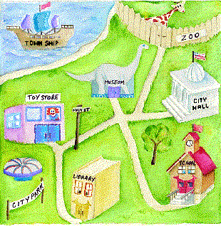 Map of KidsTown